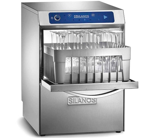 GLASSWASHER WITH PUMP SILANOS MOD DS G35-25BS(S-025)