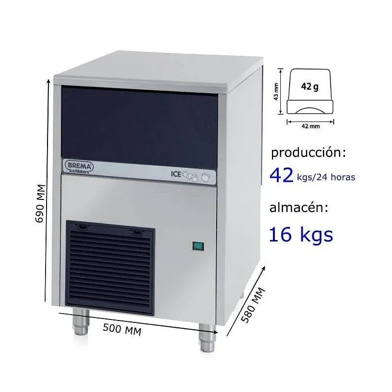 Air-cooled ice maker, model C300-A, 60HZ