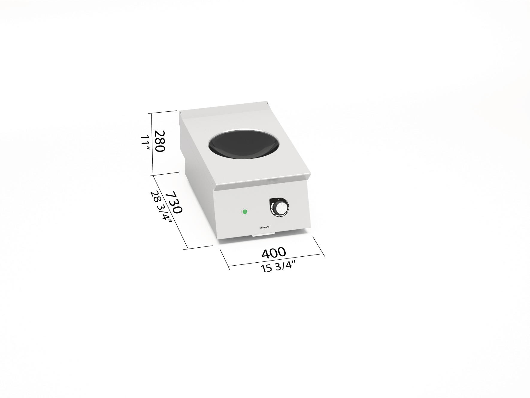 WOK INDUCCION SOBREMESA S700 SE7WOK-B/INDUCCION
