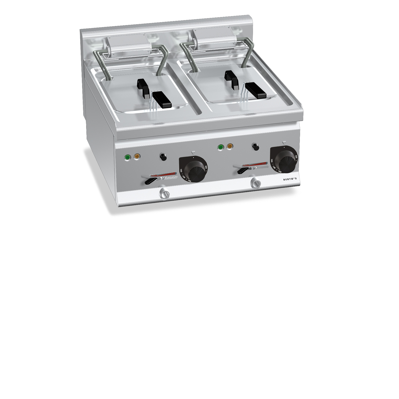 Deep fryer 600 Model E6F10-6B (10+10 L electric)