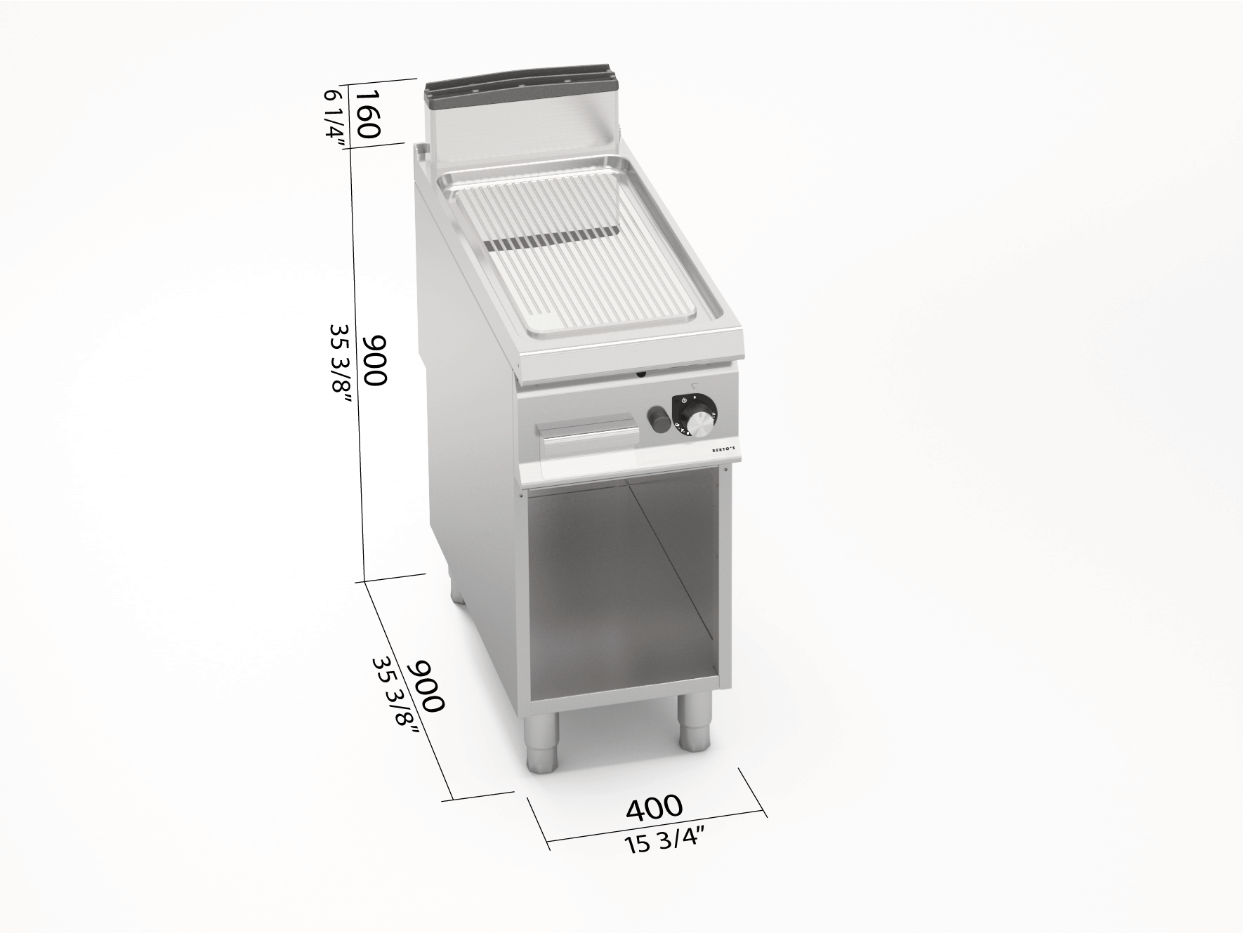 FRYTOP GAS S900 MODELO SG9FR4M/CPD