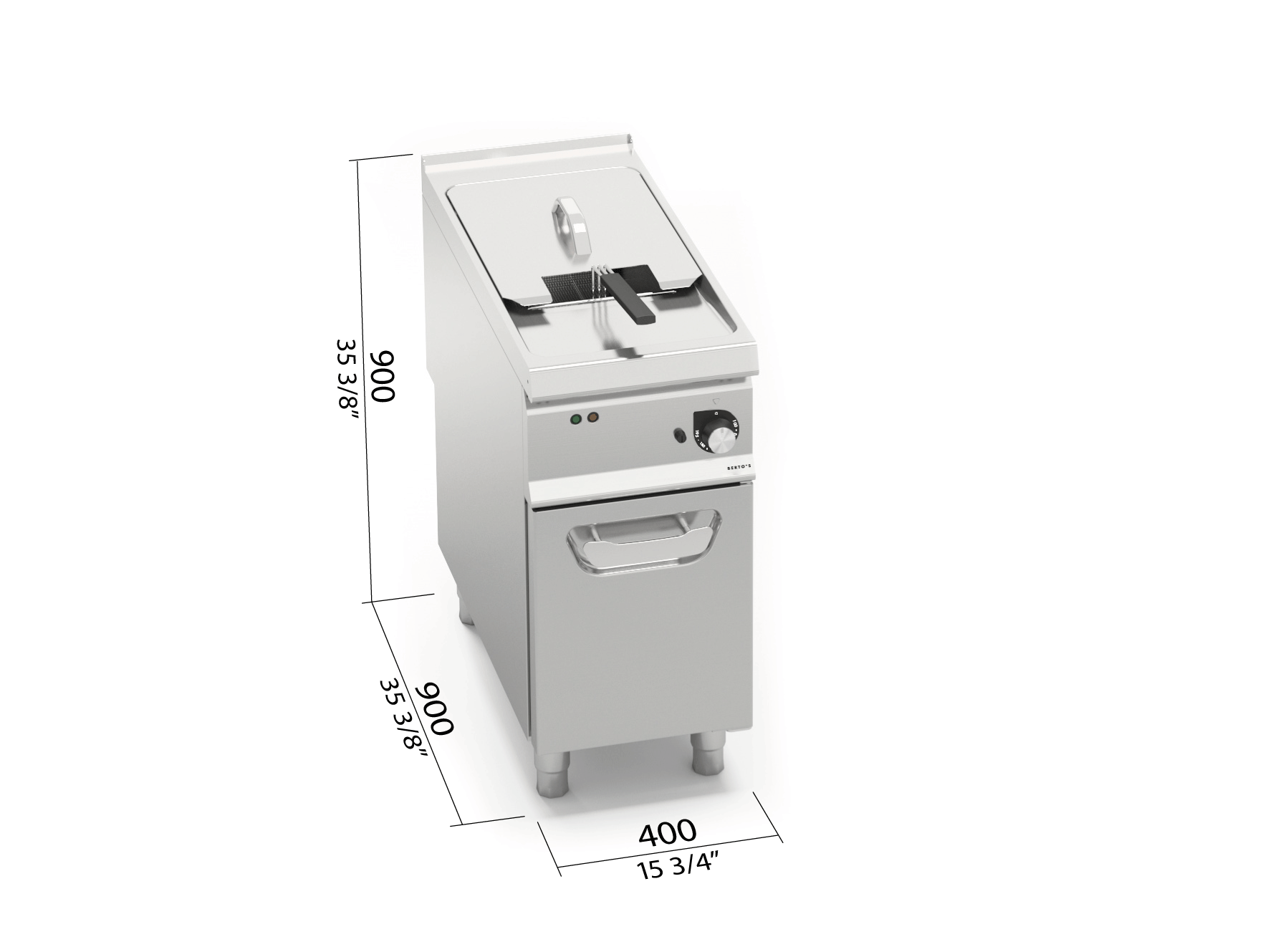 FRYER ELECTRIC 22 LITRES S900 MODEL SE9F22-4MS