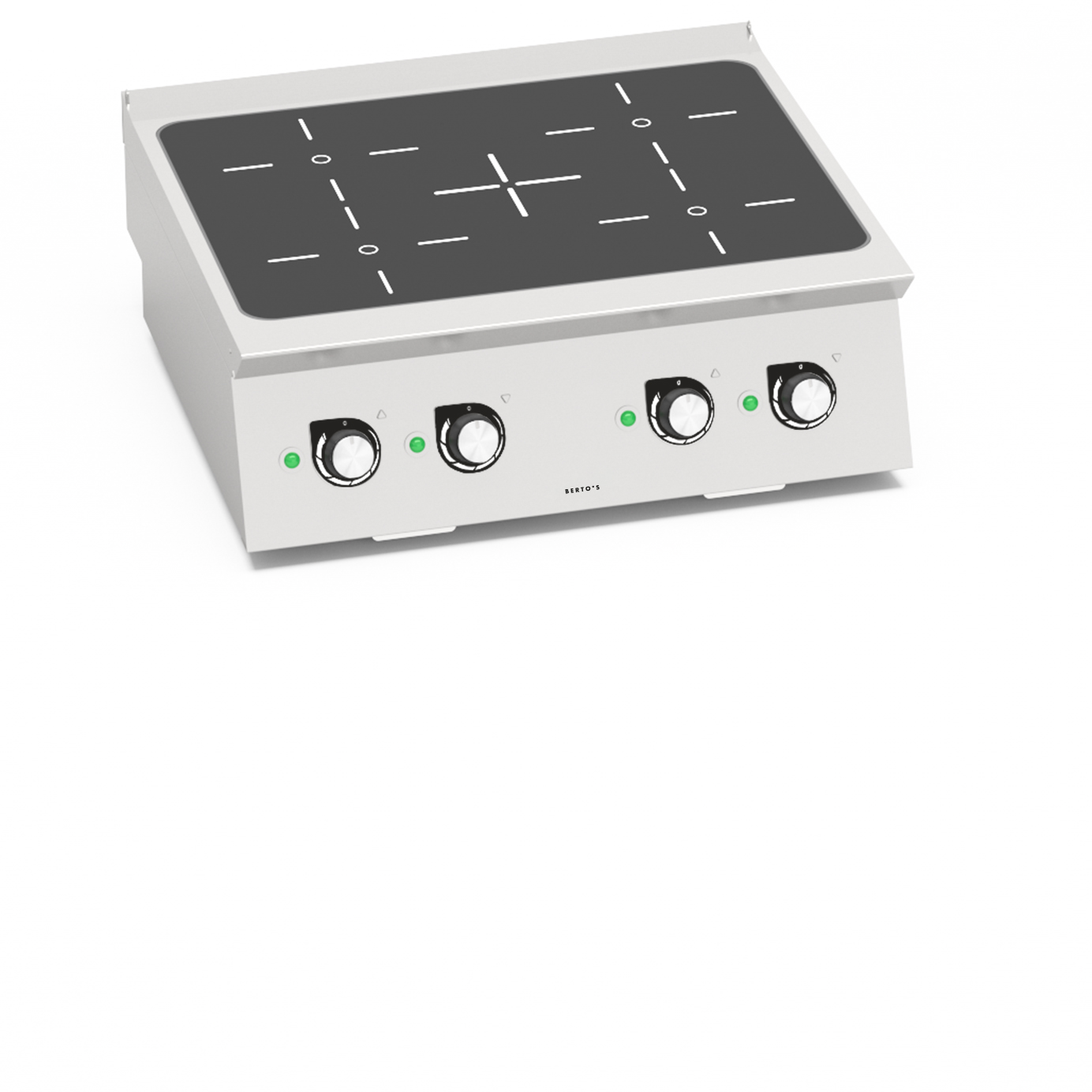INDUCTION COOKER 4 BURNERS S700 Model SE7P4B/IND