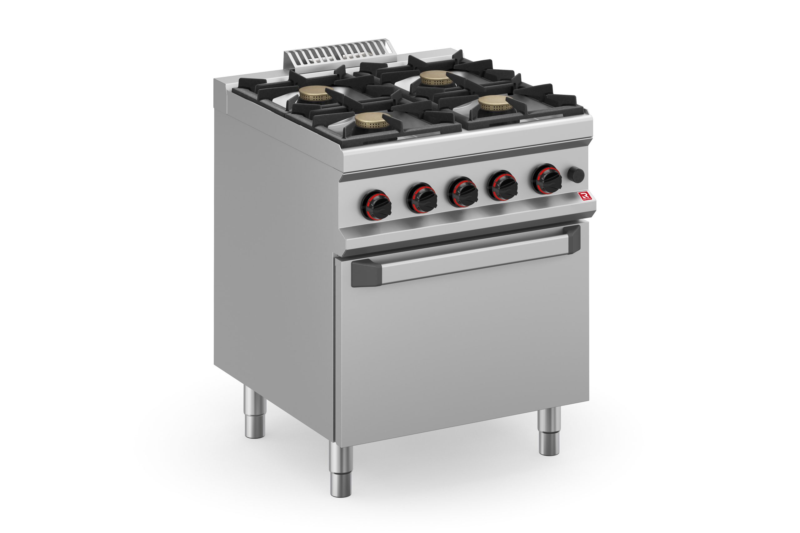 RANGES 4 BURNERS GAS WITH OVEN NEO700 (CG77+FG)