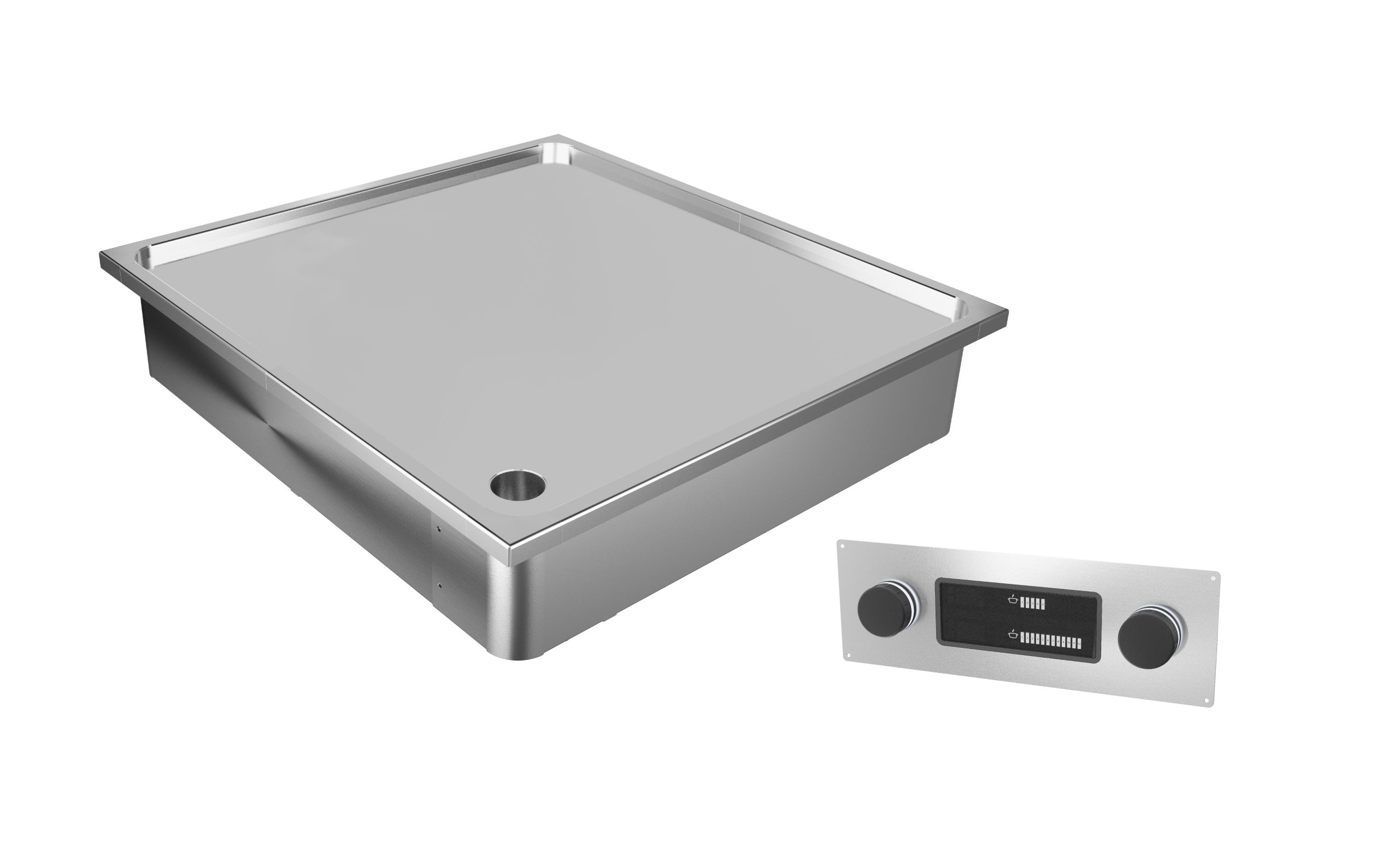 GRIDDLE INDUCTION BUILT-IN INSTINCT MO/DU/GR-10000