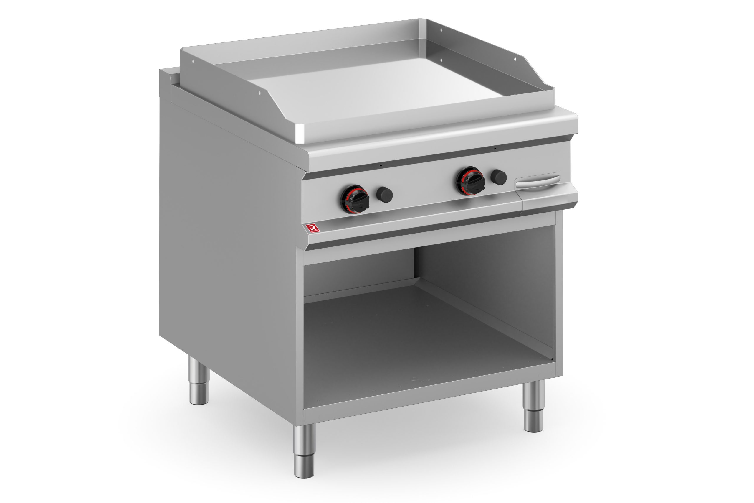 GRIDDLE SMOOTH 800 GAS HARD CHROME NEO900 (TG98M-CR)