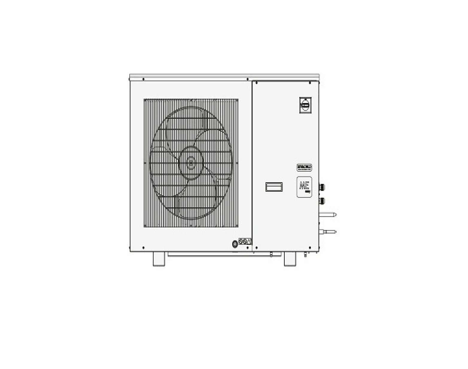 UNIDAD CONDENSADORA REMOTA G-510 SPLIT