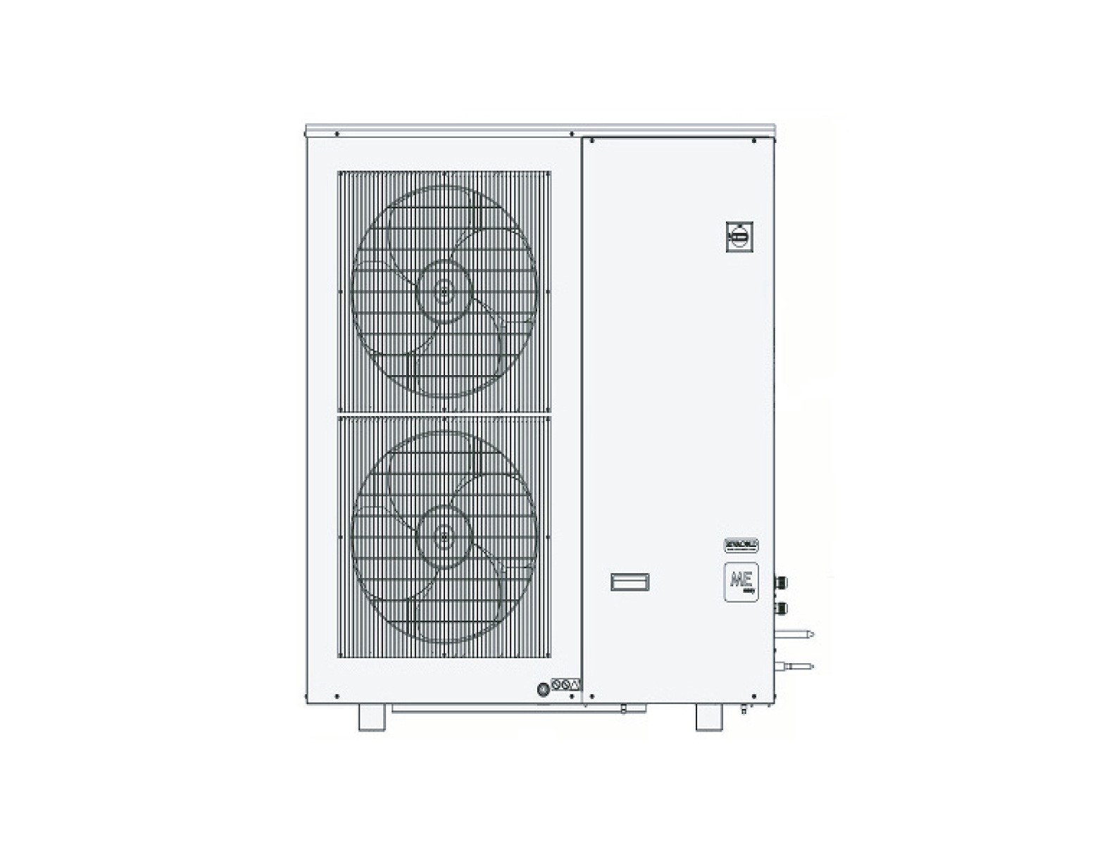 REMOTE CONDENSING UNIT M-1500 SPLIT