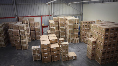 ALMACÉN DE PIZZAGROUP EN TAGLIAMENTO (ITALIA). ALMACÉN PIZZAGROUP